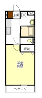 メゾンモンマルトル西古河【3階】の間取り