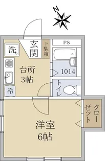 ヴィクトリアガーデン【2階】の間取り