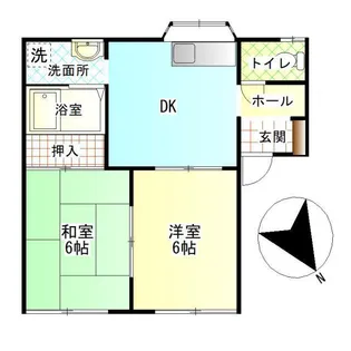 プランドールII(旧フォーブルタサキ)【1階】の間取り