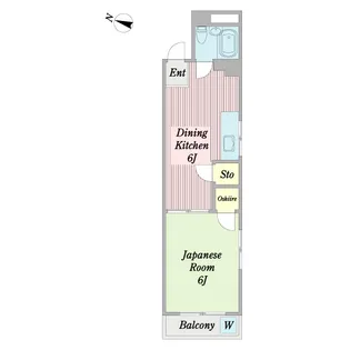 パークサイド柴又【3階】の間取り