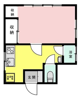 山本ビル【4階】の間取り