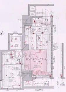 シティインデックス神田【11階】の間取り