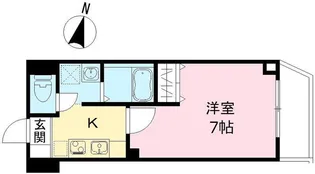 みおつくし城北【1階】の間取り