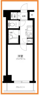 ルーブル中延弐番館【3階】の間取り