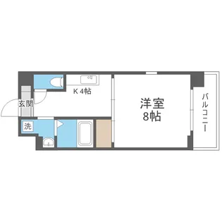 Taane夕凪【5階】の間取り