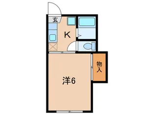 今野ハウス【1階】の間取り