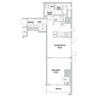 グラマシー横濱関内【2階】の間取り