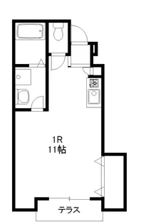 ADONIS【1階】の間取り