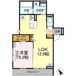 メゾンシャルール【3階】の間取り