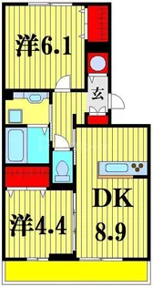 アネシス【3階】の間取り