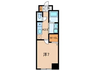 La Feliz魚町【3階】の間取り