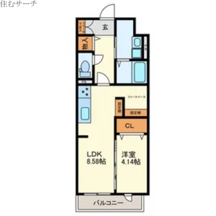 Raffine Tokiwa【1階】の間取り