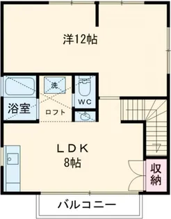 スピード若木第3【2階】の間取り