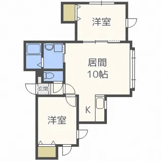 クオーレ【3階】の間取り
