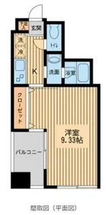 ラ・コンフォルテ府中【6階】の間取り