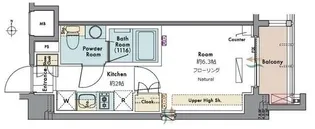 マスターズコート木場公園クレール【7階】の間取り