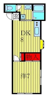 ミヤ桜木【1階】の間取り