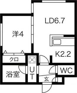 ALTEZZA(アルテッツァ)【4階】の間取り