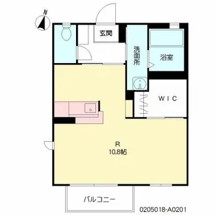 あいコーポ【2階】の間取り
