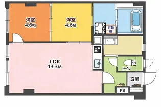 東和ビル【5階】の間取り