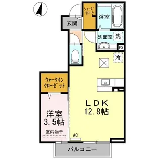 ベル マノワール コセ【1階】の間取り