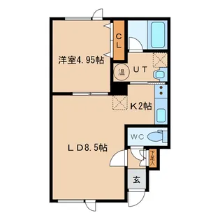RITZ(リッツ)【1階】の間取り