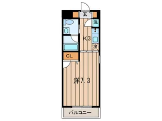 Heal Hiyoshi【1階】の間取り