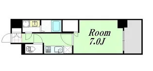 エスリード江坂垂水町【9階】の間取り