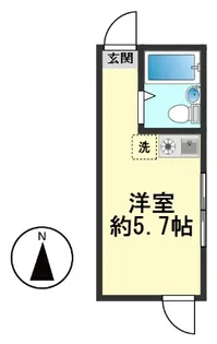 ライズ亀有【2階】の間取り