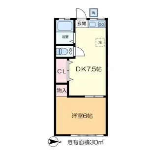漆山荘【2階】の間取り