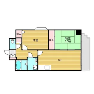 ディオサC.S.【2階】の間取り