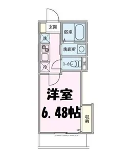 ウエストハイム備後東【1階】の間取り