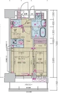 プレサンス上前津ディアシス【11階】の間取り