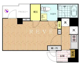 アリーチェ文京根津【7階】の間取り