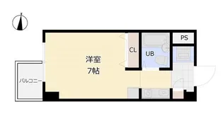 ドムス・セラシィ【5階】の間取り