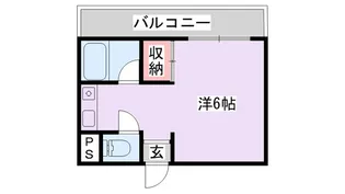 フェアリー枚方【2階】の間取り