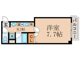 メゾン・ド・ポアン【2階】の間取り