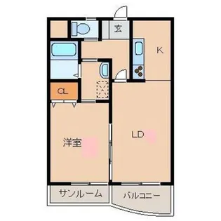 アルジェント ルーチェ【3階】の間取り
