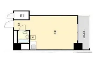 茅場町スカイハイツ【7階】の間取り