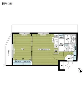 フェニックス高田馬場弐番館【3階】の間取り