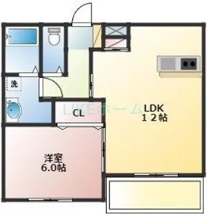 グランベールS2【2階】の間取り