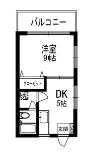 サンセット【3階】の間取り