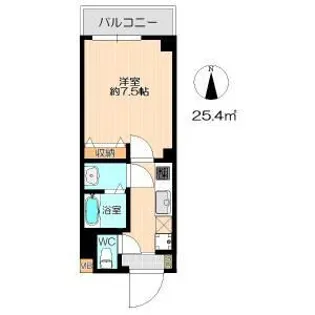 ソレイユ新小岩【2階】の間取り