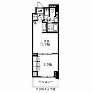 レジディア杉並方南町【5階】の間取り
