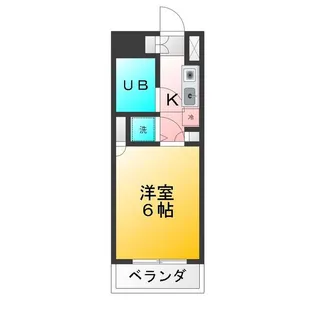 ルーブル下井草【6階】の間取り