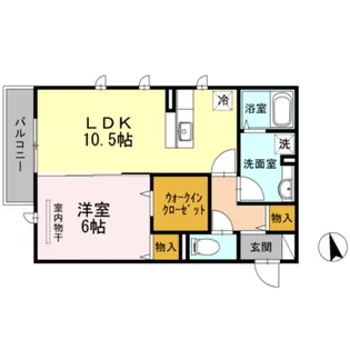 Maison du Soleil【1階】の間取り