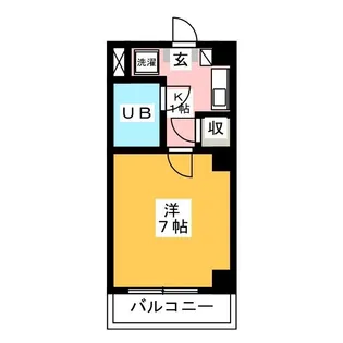 サンパルセ【2階】の間取り