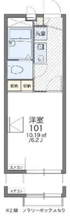 レオパレス藤仁【2階】の間取り