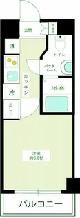 アルコバレーノ武蔵小山【6階】の間取り