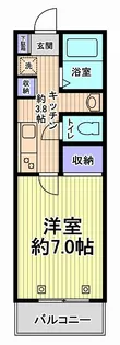 Talassio【2階】の間取り